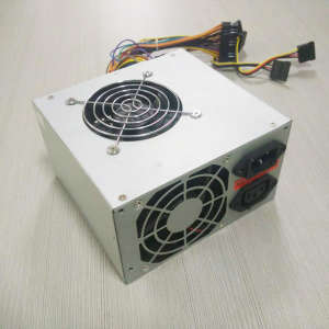 Double Fan Computer PC Power Supply 24pin 200W